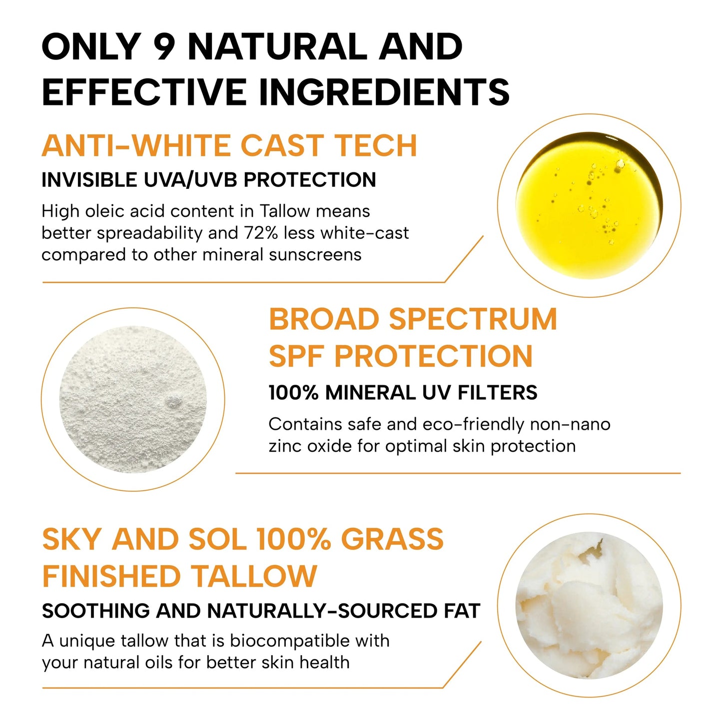 Acnova Grass Fed Tallow Sunscreen