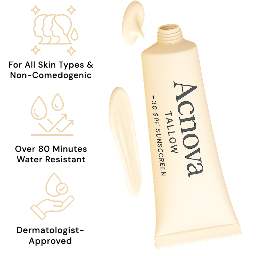 Acnova Grass Fed Tallow Sunscreen