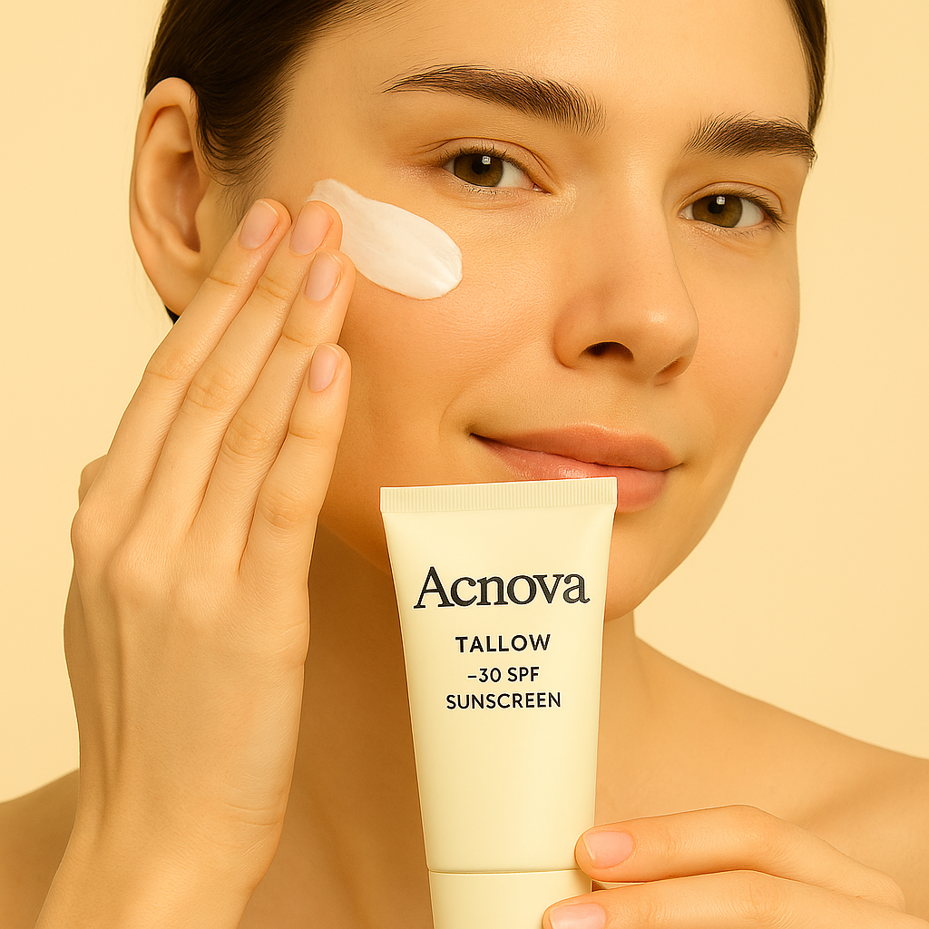 Acnova Grass Fed Tallow Sunscreen